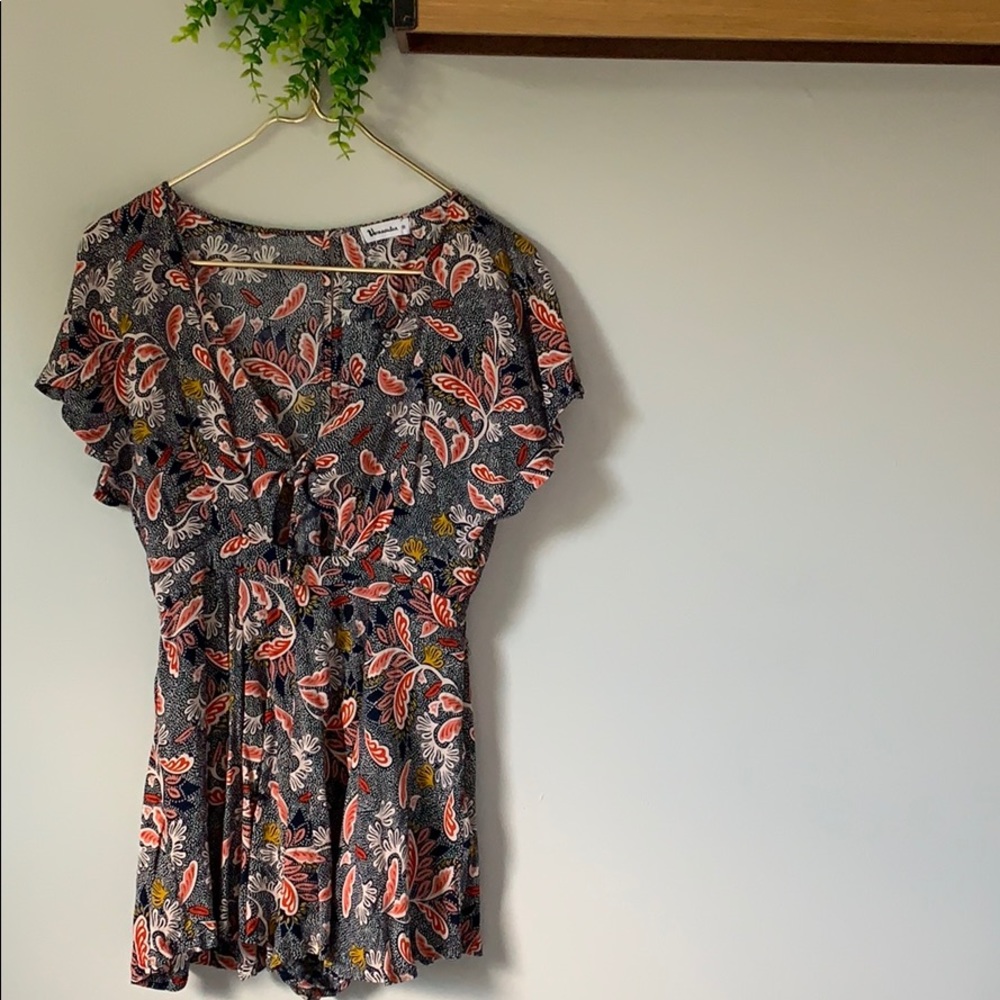 Boutique Paisley Flowy Romper